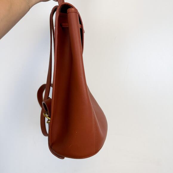 Coach Large Backpack Leather in British Tan main image 6